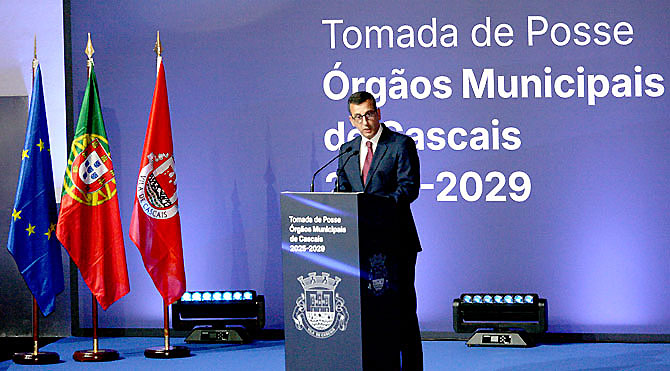 Nuno Piteira Lopes é o novo presidente da Câmara Municipal de Cascais(T)