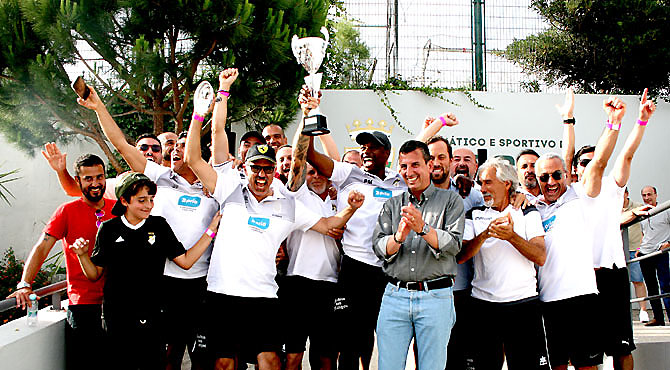 Fontainhas sucede à Torre como campeão do ”Torneio de Veteranos de Cascais” * Central 32 é vice-campeão(T)
