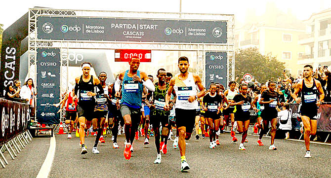 Carcavelos foi partida da “Maratona de Lisboa”(T)