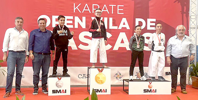 Complexo Desportivo de Alcabideche foi palco do “Open Vila de Cascais” * Oito cascalenses medalhados com ouro(T)