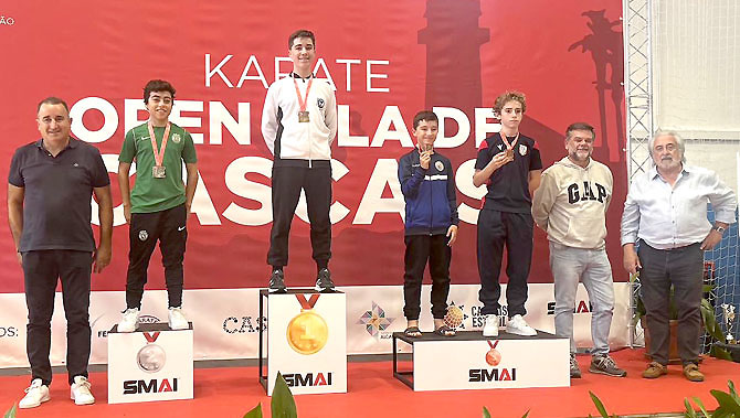 Complexo Desportivo de Alcabideche foi palco do “Open Vila de Cascais” * Oito cascalenses medalhados com ouro(tx)