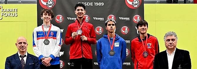 Diogo Inácio de ouro, Theodor Weiner de prata e Rafael Gomes de bronze, no “Open de Odivelas”(tx)