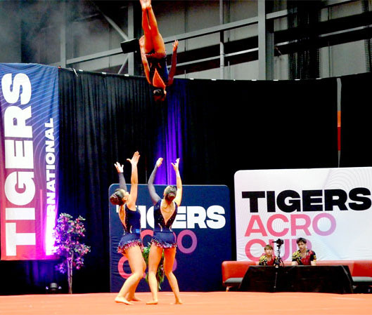 Atletas da AD Clube da Linha Oeiras em destaque no “Tigers Acro Cup 26”(tx)