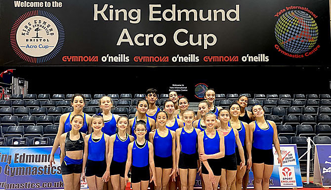 AD Clube da Linha de Oeiras em destaque no “King Edmund Acro Cup”, no Reino Unido(T)