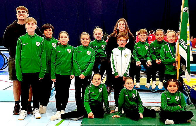 GS Carcavelos com ouro, prata e bronze no 